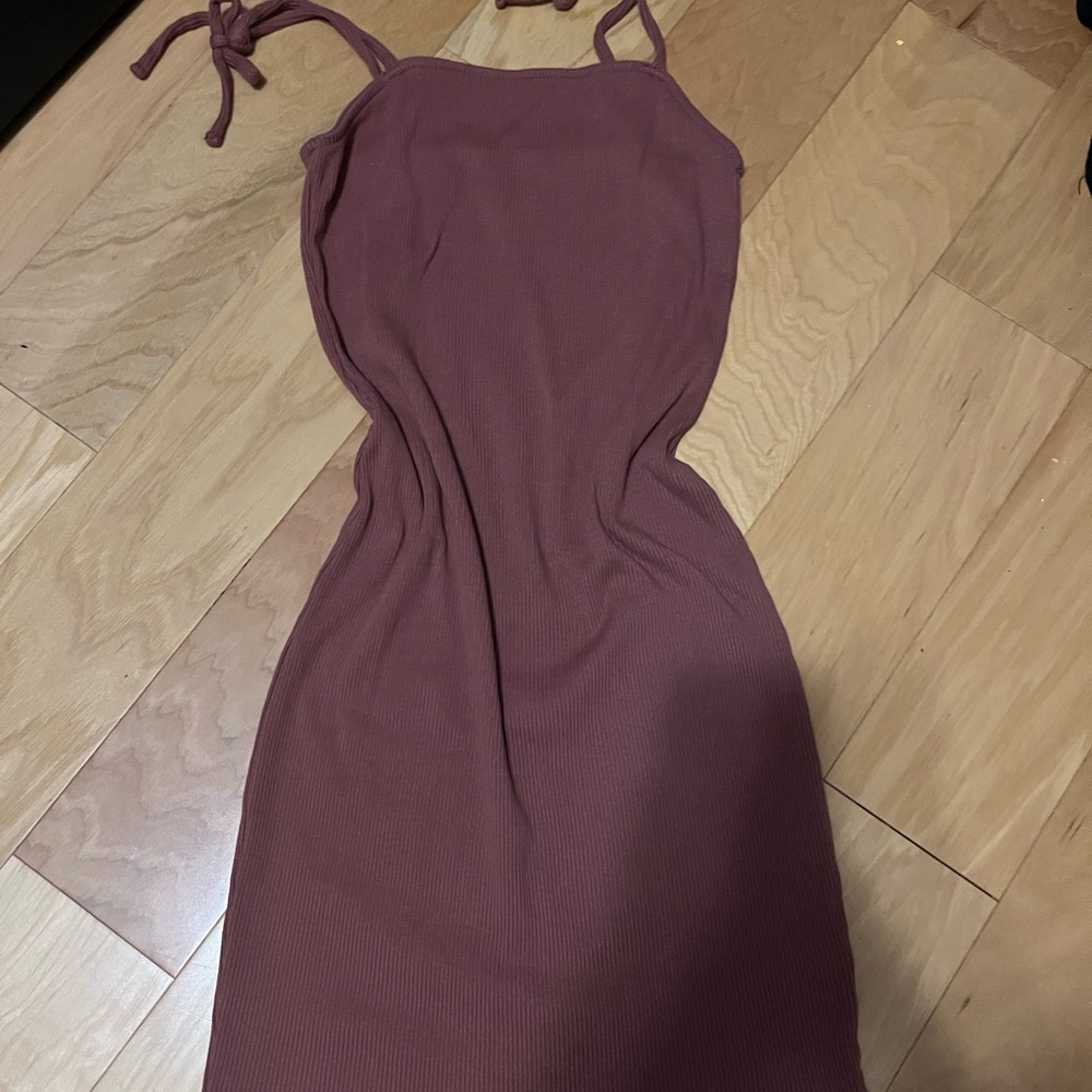 Maroon Purple Slim fit Dress